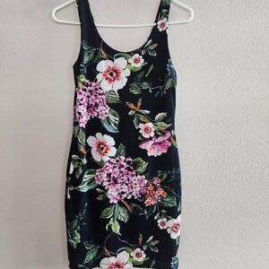 Short Floral Sleeveless Dress